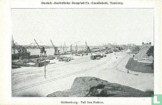 Gothenburg - Teil des Hafens