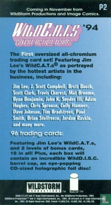 Wildcats '94 Oversized Chromium Trading Card Promo Card - Afbeelding 2