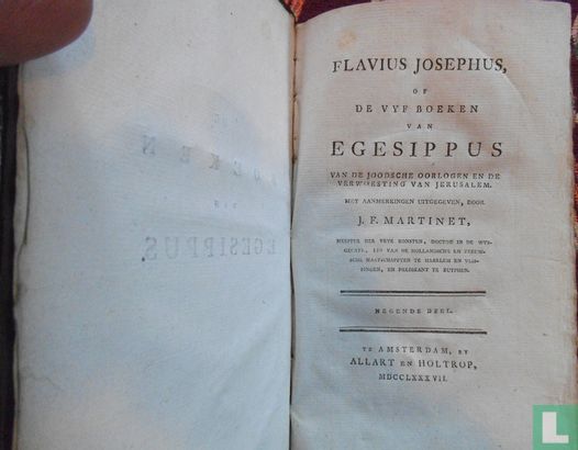 Alle de Werken van Flavius Josephus   - Afbeelding 1