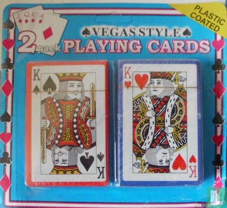 Vegas Style 2 Pack Playing Cards - Image 1