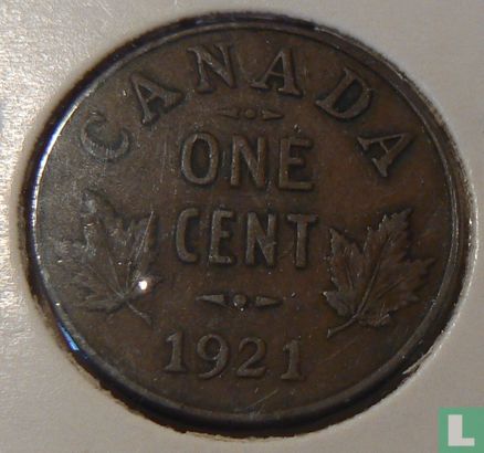 Canada 1 cent 1921 - Image 1