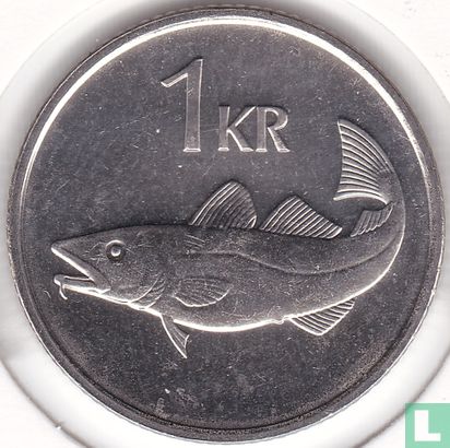 IJsland 1 króna 2007 - Afbeelding 2