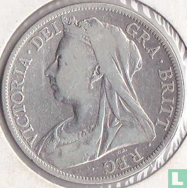 Royaume-Uni ½ crown 1897 - Image 2