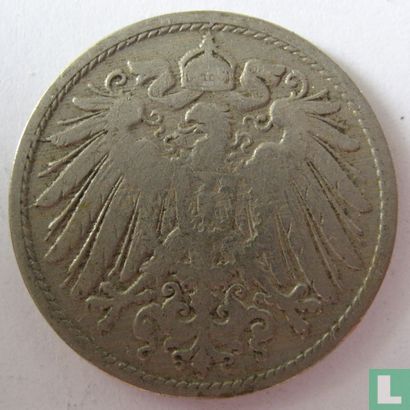 Empire allemand 10 pfennig 1900 (D) - Image 2