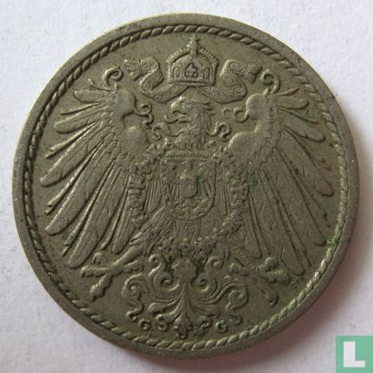 German Empire 5 pfennig 1912 (G) - Image 2