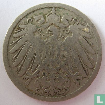 German Empire 10 pfennig 1898 (J) - Image 2