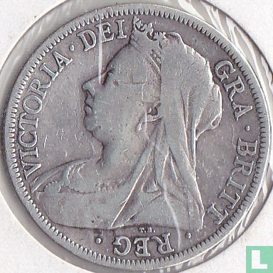 Royaume-Uni ½ crown 1901 - Image 2
