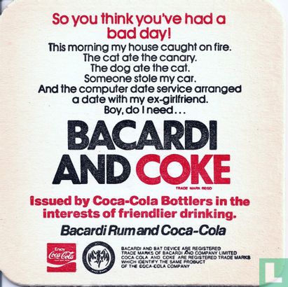 Coke adds life to your favorite spirit - Barcardi n°3 - Afbeelding 1