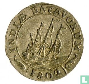 Dutch East Indies 1/16 gulden 1802 (type 1) - Image 1
