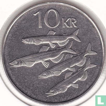 Islande 10 krónur 2008 - Image 2