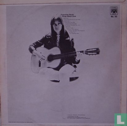 Francoise Hardy 'Sings About Love - Afbeelding 2