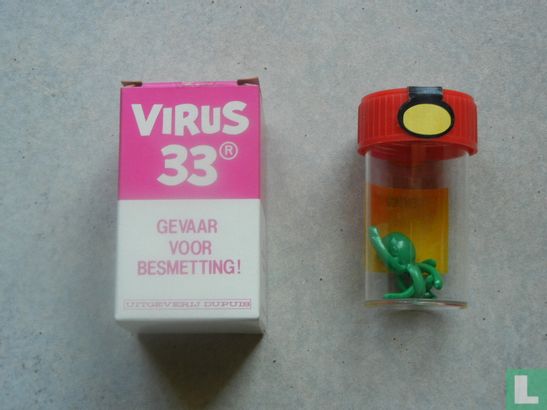 Virus 33-green in jar - Image 1