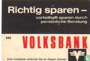 Volksbank - Richtig sparen - vorteilhaft sparen durch...
