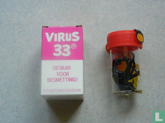 Virus 33-black in jar - Image 1