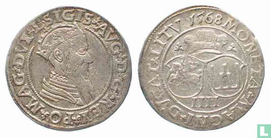Litauen 4 Groschen-1568 - Bild 3