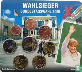 Allemagne coffret 2005 (G) "Angela Merkel Wahlsieger" - Image 1