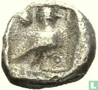 Mylasa, Caria  AR5 (1/48 Stater)  450-400 BC - Afbeelding 1