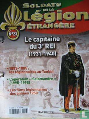 Le capitaine du 3ème REI de la période 1931-1940 - Afbeelding 3