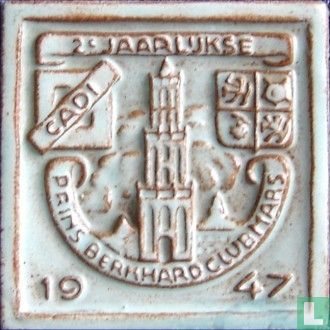 Prins Bernhard Club Mars 1947  CADI 2e Jaarlijkse Utrecht Domtoren