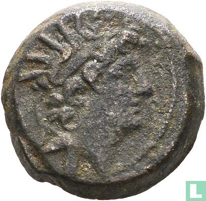 Empire Séleucide. Cléopâtre Théa et Antiochos VIII 125-121 av. J.-C., AE 19 mm - Image 2