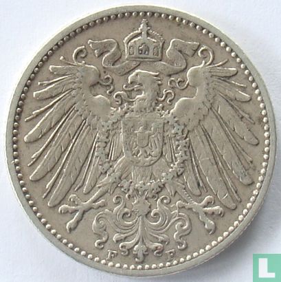 Empire allemand 1 mark 1912 (F) - Image 2