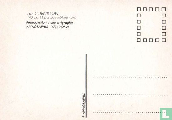 Cornillon: reproduction d'une sérigraphie - Bild 2