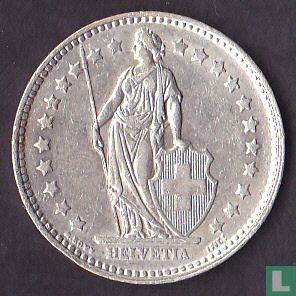 Zwitserland 1 franc 1958 - Afbeelding 2