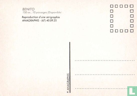 Benito: reproduction d'une sérigraphie - Bild 2