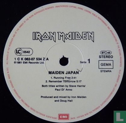 Maiden Japan - Afbeelding 3