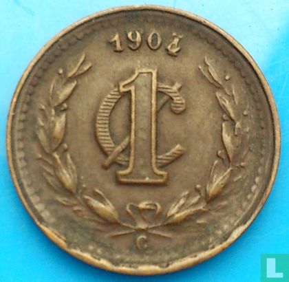 Mexique 1 centavo 1904/3 (C) - Image 1