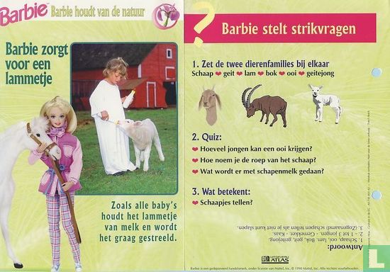 Barbie zorgt voor een lammetje - Image 1