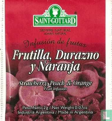 Frutilla, Durazno y Naranja - Afbeelding 1