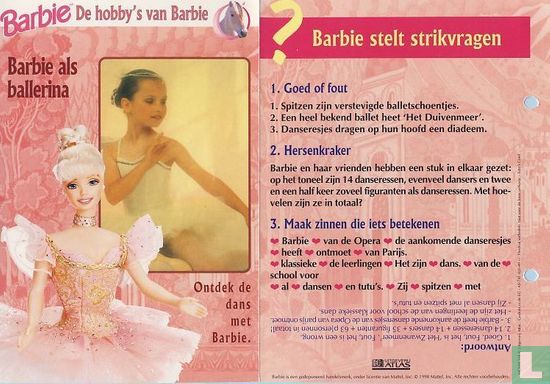 Barbie als ballerina - Afbeelding 1