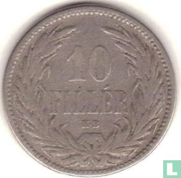 Ungarn 10 Fillér1892 - Bild 2