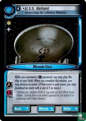U.S.S. Reliant (Searching for Lifeless Planets) [Foil]