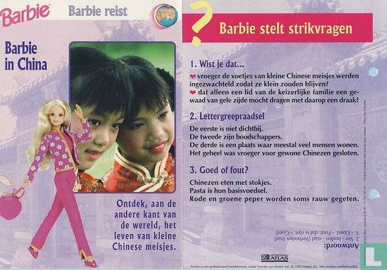 Barbie in China - Afbeelding 1