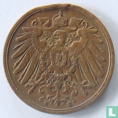Deutsches Reich 2 Pfennig 1904 (E) - Bild 2