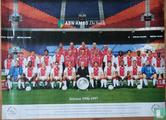 AJAX selectie seizoen 1996-1997 
