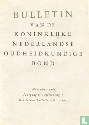 Bulletin van de Koninklijke Nederlandse Oudheidkundige Bond 5