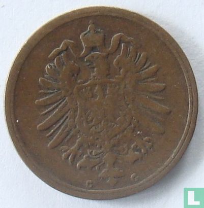 Duitse Rijk 1 pfennig 1889 (G) - Afbeelding 2