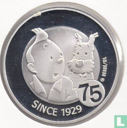 Belgium 10 euro 2004 (PROOF) "75 Years of Tintin" - Image 2