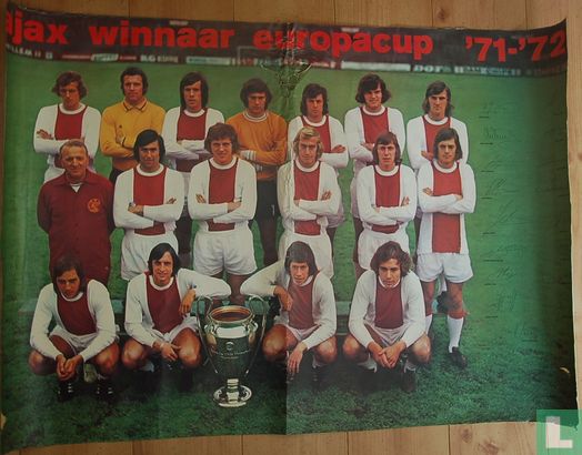 AJAX winnaar Europacup '71-'72 - Afbeelding 1