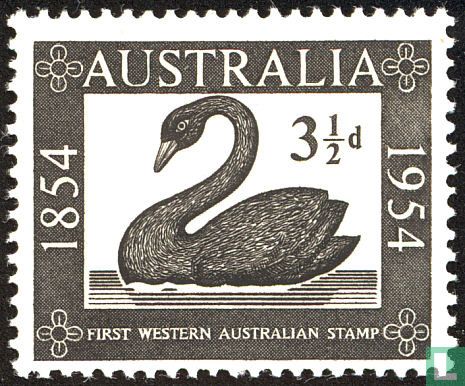 100 jaar Eerste postzegel West Australië