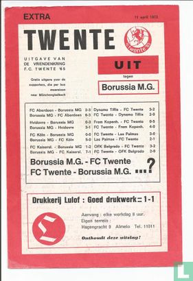 Borussia M.G. - FC Twente - Afbeelding 1
