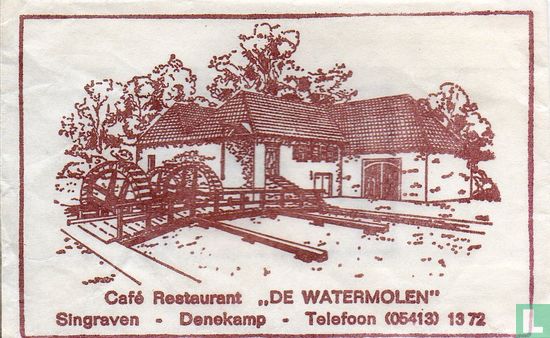 Café Restaurant "De Watermolen" - Afbeelding 1