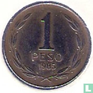Chili 1 peso 1985 - Afbeelding 1