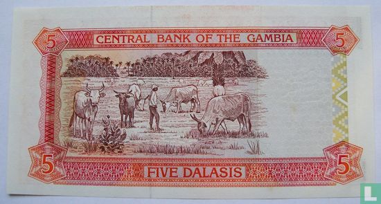 Gambia 5 Dalasis - Bild 2