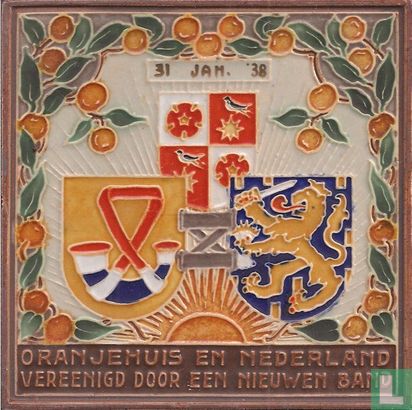 Oranjehuis en Nederland Vereenigd door een nieuwen band 31 JAN '38