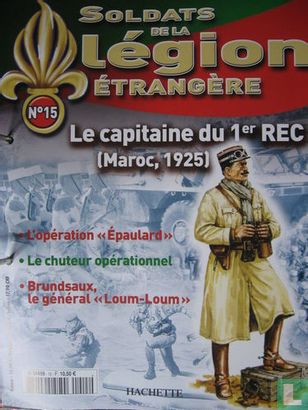 Le capitaine du 1er REC en tenue saharienne, au Maroc en 1925 - Afbeelding 3