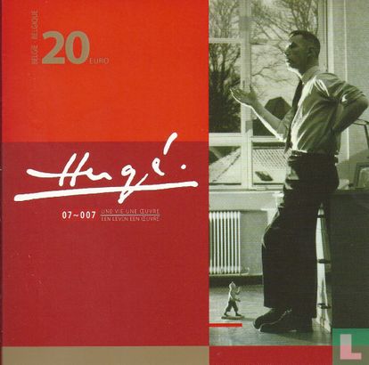Belgium 20 euro 2007 (PROOF) "100th anniversary of the birth of Georges Remi alias Hergé" - Image 3
